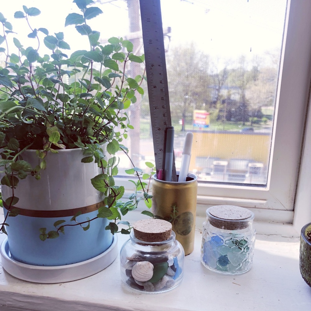 Decorative Glass Jar